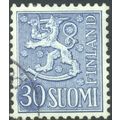 Finland 1963 - SG656 - 30p blue - Lion - used