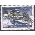 Lebanon 1965 (Air) - SG887 - 40p multi - "Cedar...