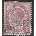 South Africa 1913 2d Dull Purple SG6 GU