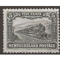 Newfoundland 1928 SG168 5c Grey Very Fine Used. ..
