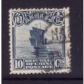 CHINA 1913 SG 297 10c BLUE FINE USED