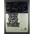 1982 BMW Cars Ad - Evaluating Its Driver