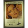 1980 Almay Rich Lash Mascara Ad - Be Gentle Wit...
