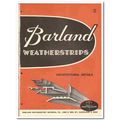 BARLAND WEATHERSTRIP MATERIAL COMPANY 1958 thre...