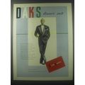 1954 Daks Dinner Suit Ad - Daks Dinner Suit