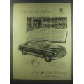 1954 Ford Zephyr 6 Car Ad - Ford sets the fashion