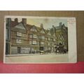 OLD HOUSES, HOLBORN, LONDON used antique postca...