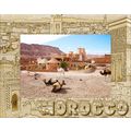 Morocco Laser Engraved Wood Picture Frame Lands...