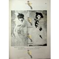Sarah Bernhardt & Lord Tennyson, Book Illustrat...