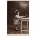 Child Learning To Read High Table Toy Doll Anim...