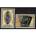 Spain Christmas Navarra Art 2v 1975 MNH SG#2345...