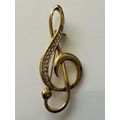 PIN BROOCH - MUSICAL NOTE