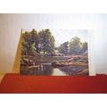 THE CROOK OF LUNE Lancashire unused antique pos...