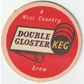 BEER MAT - WEST COUNTRY BREWERIES - DOUBLE GLOS...