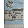 1975 programme Manchester City v. Manchester Un...