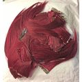 100 clip-ins - 8" Burgundy 100% Human Hair Tang...