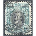 S Rhodesia 1931 SG23 1s Black & Greenish-Blue F...