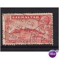 GIBRALTAR 1931 SG 110A 1d SCARLET USED