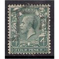 GB 1912 - 24 KGV 4d Grey Green used WMK 100. (E...