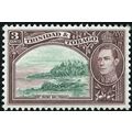 Trinidad & Tobago KGVI 1941 3c Green & Purple B...