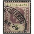 Sierra Leone 1921 SG118 5d Purple & Olive-Green...