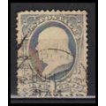 Used 206 1c Benjamin Franklin Fine RA0423