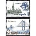 España. 1981. Mi # 2524 / 25. Plaza de España. ...