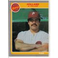 1985 Fleer baseball card 637 Al Holland "Holland"