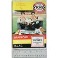 1990 programme Bradford Northern v. Widnes