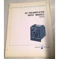 Hewlett Packard HP 17171A DC Preamplifier Input...