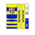 Table Football Subbuteo Box Label Parma (ITA) 1999