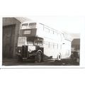 Black & White Photo of Clynog & Trefor Motor Co...