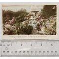 vintage postcard The Fountain, Rock Gardens, So...
