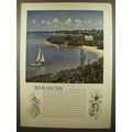 1961 Bermuda Trade Development Board Ad - Bermu...