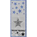 Stars Stencil & Stamp Set. Stamping Cardmaking ...
