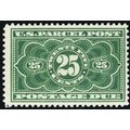JQ5, Mint FVF LH 25¢ US Parcel Post Stamp - Stu...