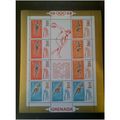 Grenada QEII 1968 Olympic Games Athlete Miniatu...