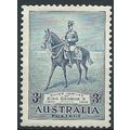 Australia 1935 SG157 3d Blue Silver Jubilee Mou...