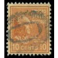 Used 815 10c John Tyler Just Clears M07944