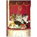Art CATS AT THE THEATRE Postcard (Mayfair SH 353)