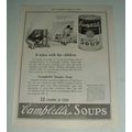 1921 Campbell's Tomato Soup Ad - Takes with Chi...