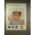 1966 NCR Total System Computer Ad - See More of Kids