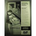 1969 SCM Kleinschmidt 311 Data Printer Ad - Caprocon