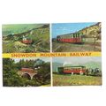 SNOWDON MOUNTAIN RAILWAY unused vintage postcar...