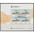 Azores 1987 SG MS477 Used Minisheet - Europa/CE...