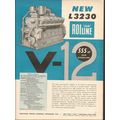 WAUKESHA MOTOR COMPANY 1962 New L3230 ROIline V...