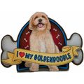 I love My Goldendoodle Artwood Fridge Magnet