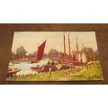 ETWDennis postcard -Wroxham Bridge, Norfolk Bro...