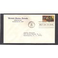 FDC Senate 1560 10c Salem Poor (No Cachet-Typed...