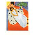 Matisse Young Woman In A Pelisse Painting Postcard